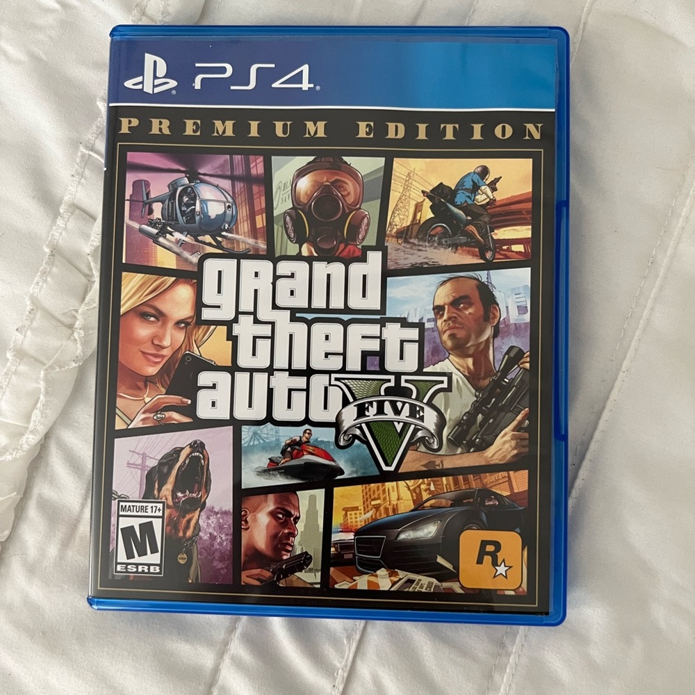 Grand theft Auto 5 ps4 game